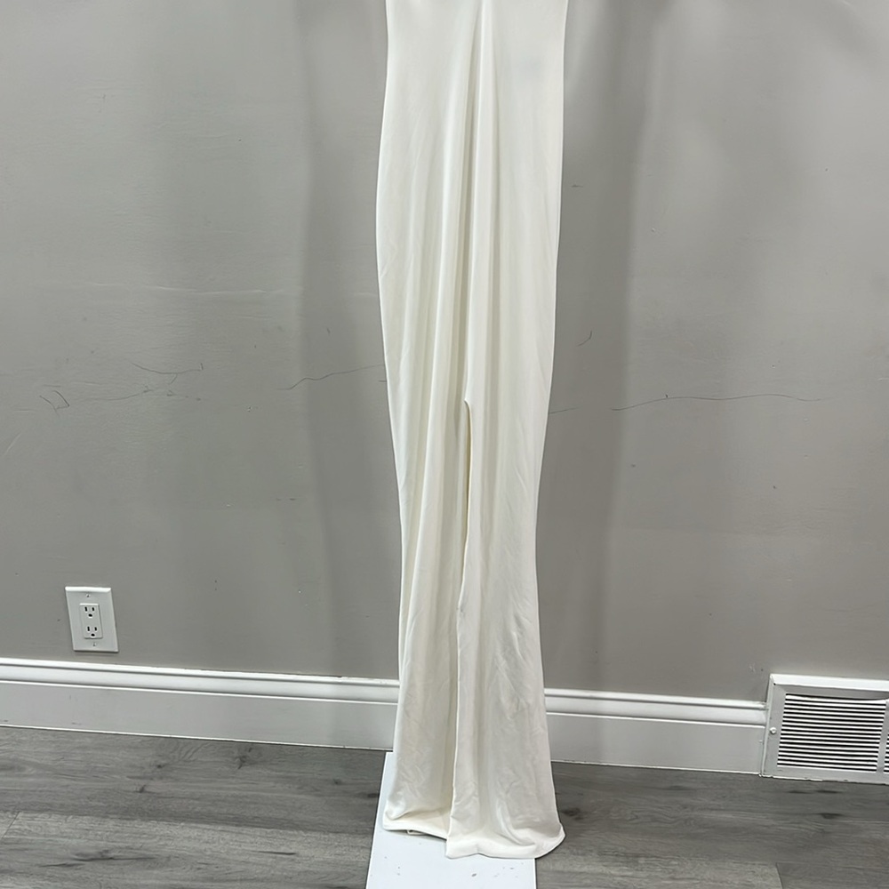 Nookie x REVOLVE Illegal Halter Gown in White - Picture 5 of 13